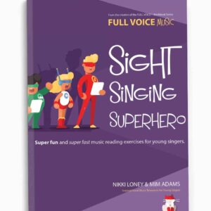 Sight Singing Superhero (Book)